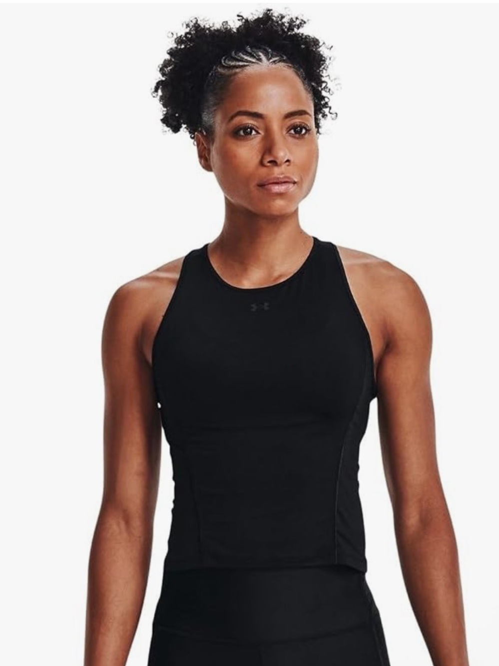 NWT Under Armour Women's HeatGear Armour SG Fitted Tank - size XS